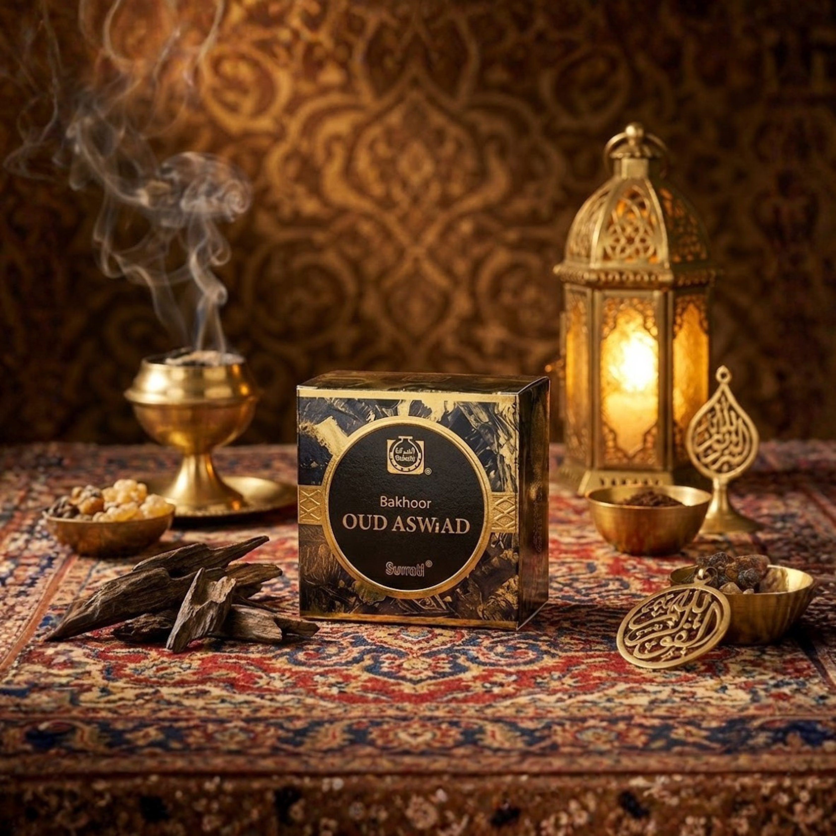 Oud Aswad by Surrati – Premium Bakhoor Fragrance