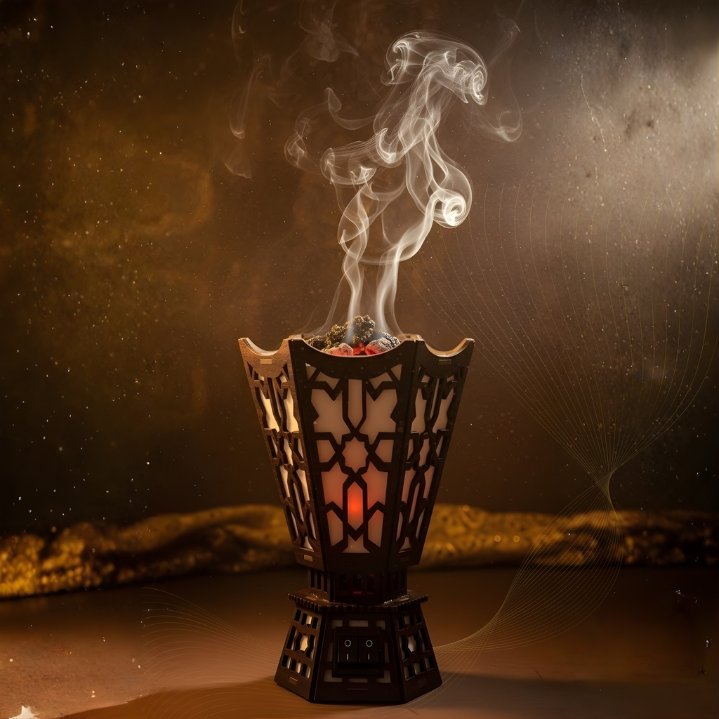Premium Electric Wooden Bakhoor Burner
