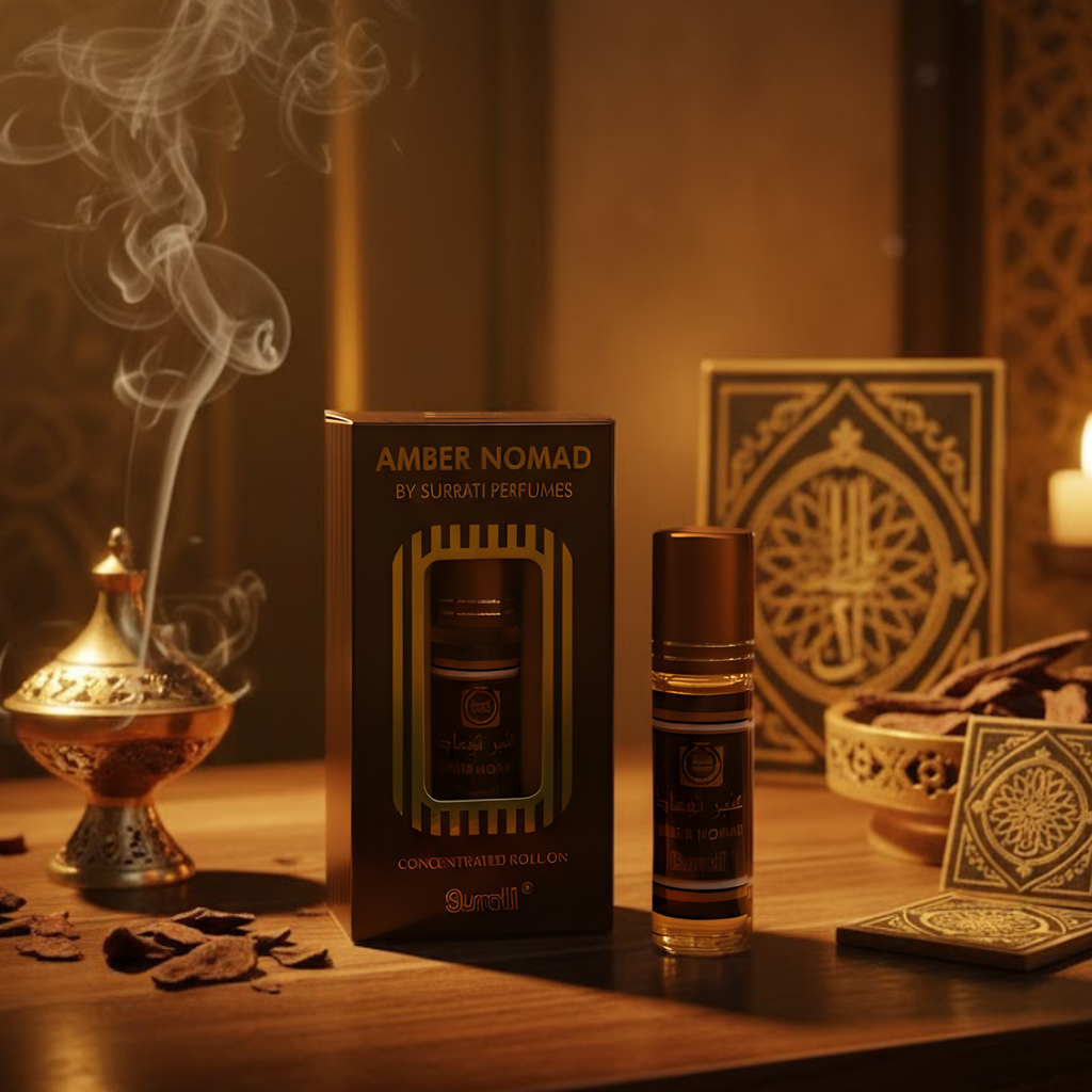 Amber Nomad by Surrati – luxury arabic roll on