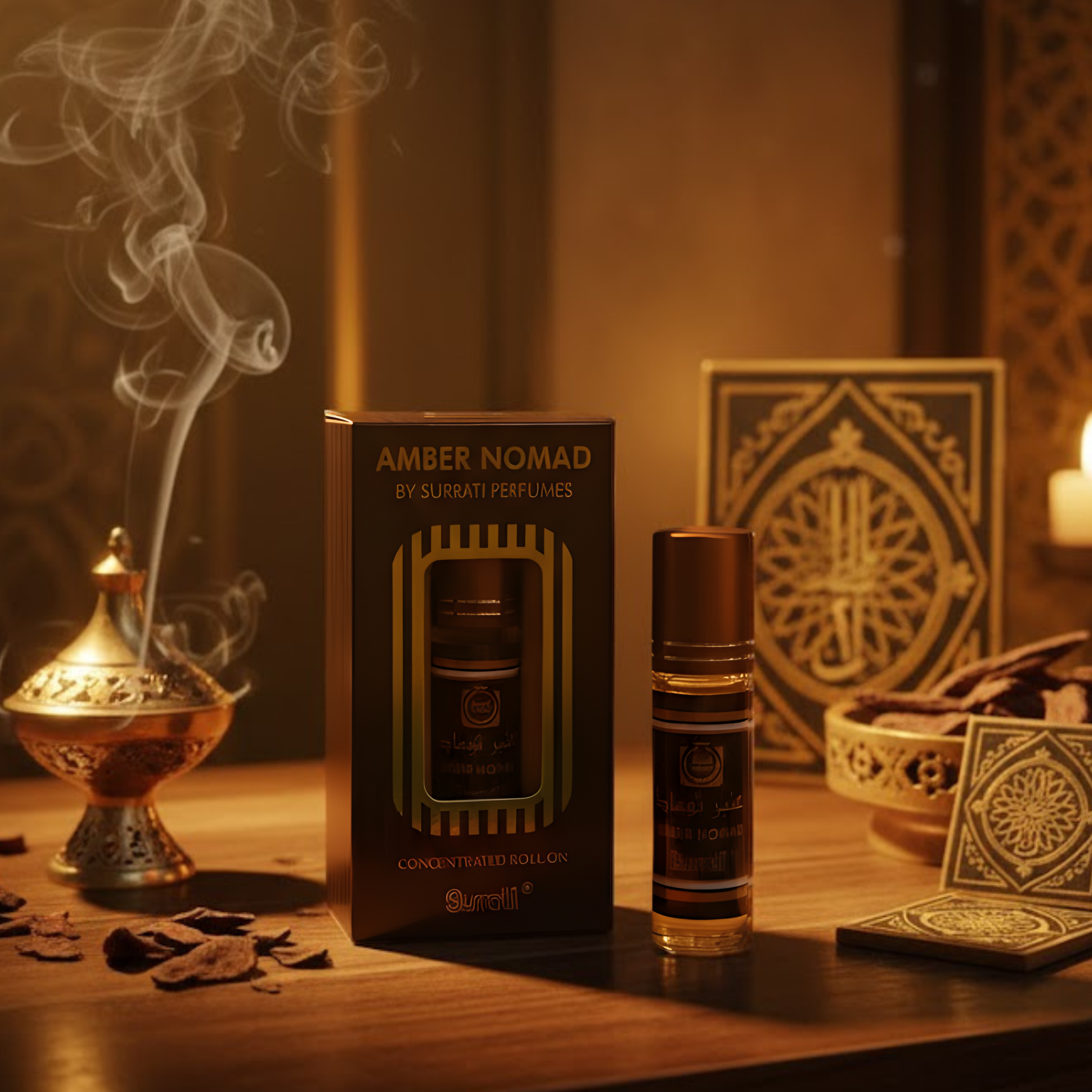 Amber Nomad by Surrati – luxury arabic roll on
