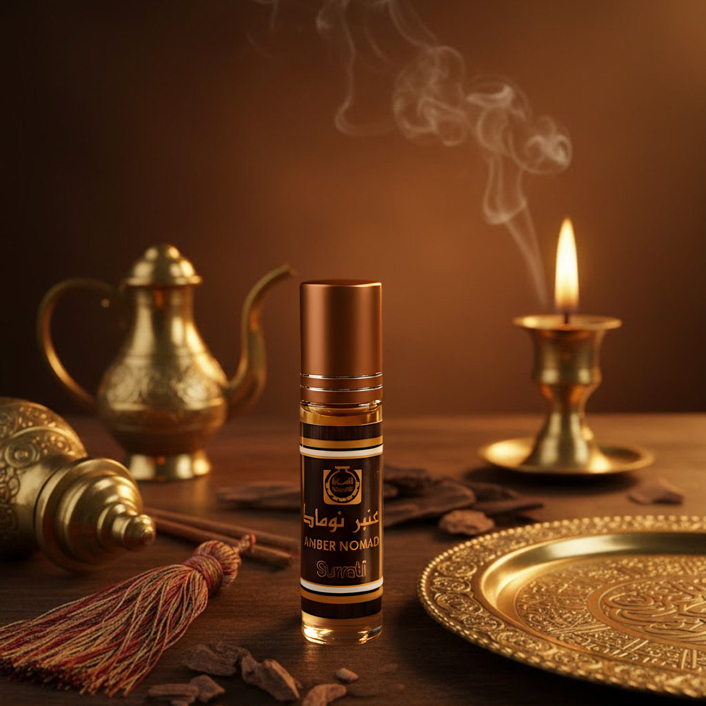 Amber Nomad by Surrati – luxury arabic roll on