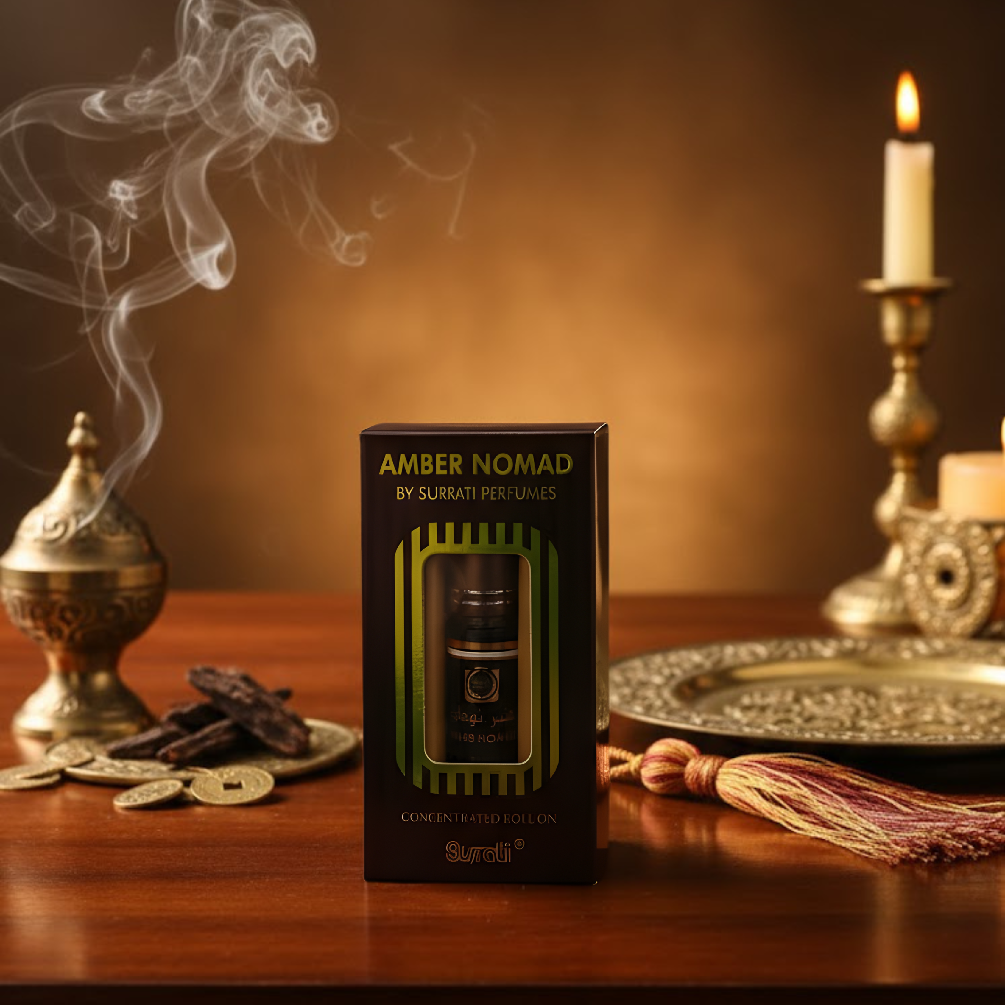 Amber Nomad by Surrati – luxury arabic roll on