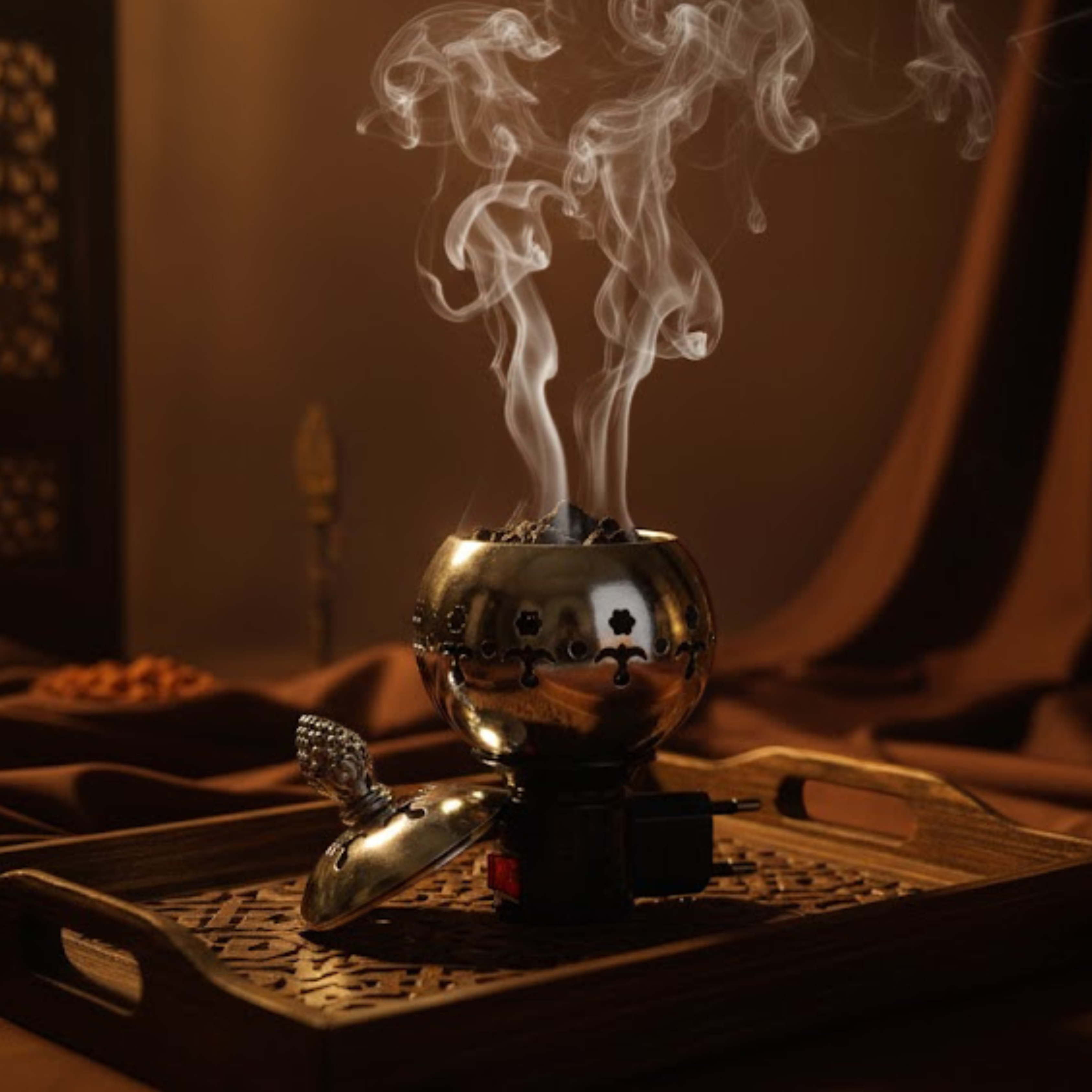 Premium Electric Wooden Bakhoor Burner