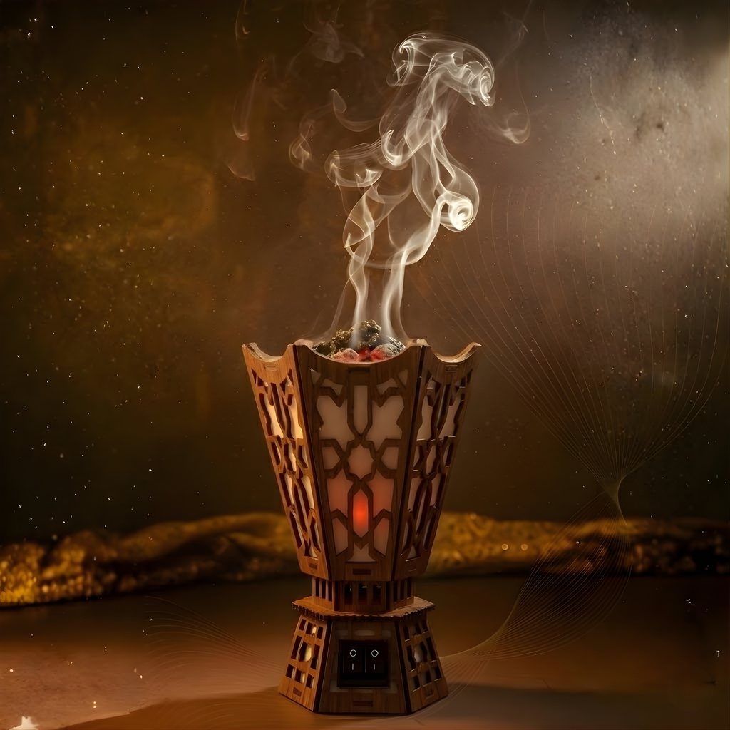 Premium Electric Wooden Bakhoor Burner