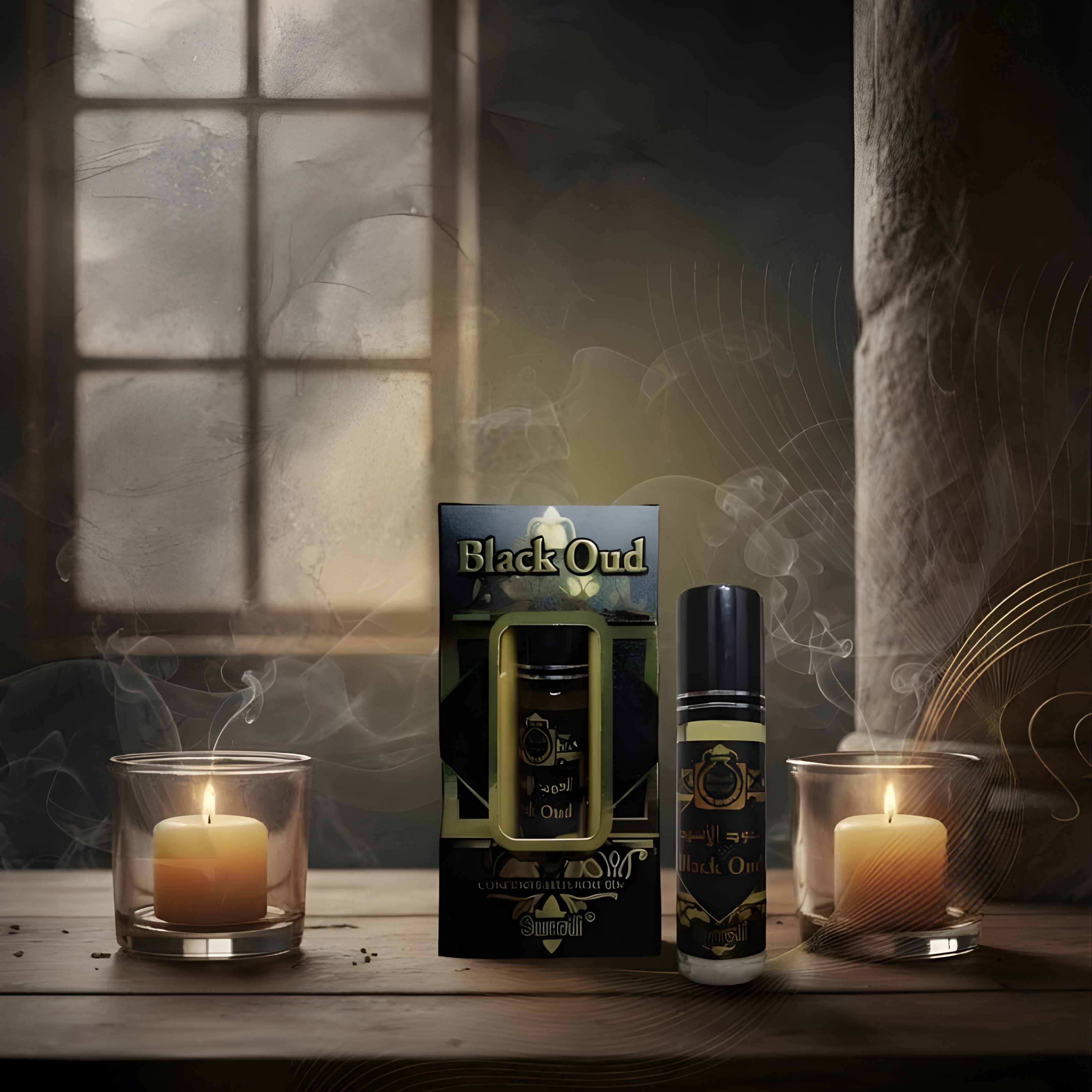 Black Oud by Surrati - luxury arabic roll on